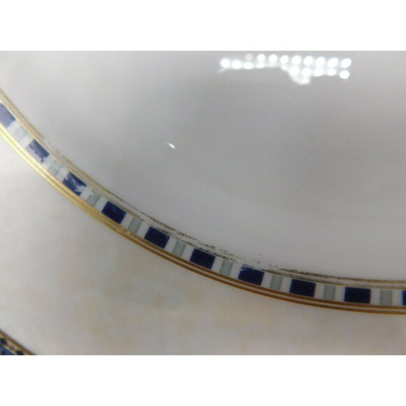 Mikasa Bone China Pavillion Y1102 Dinner Plate 10 3/4" Beige Trim Elegant Design - Picture 2 of 5